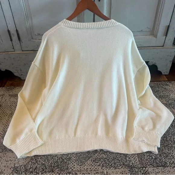 Western Rodeo Horse Knit Button Front Cardigan Sweater Top Yellowstone - Picture 5 of 6